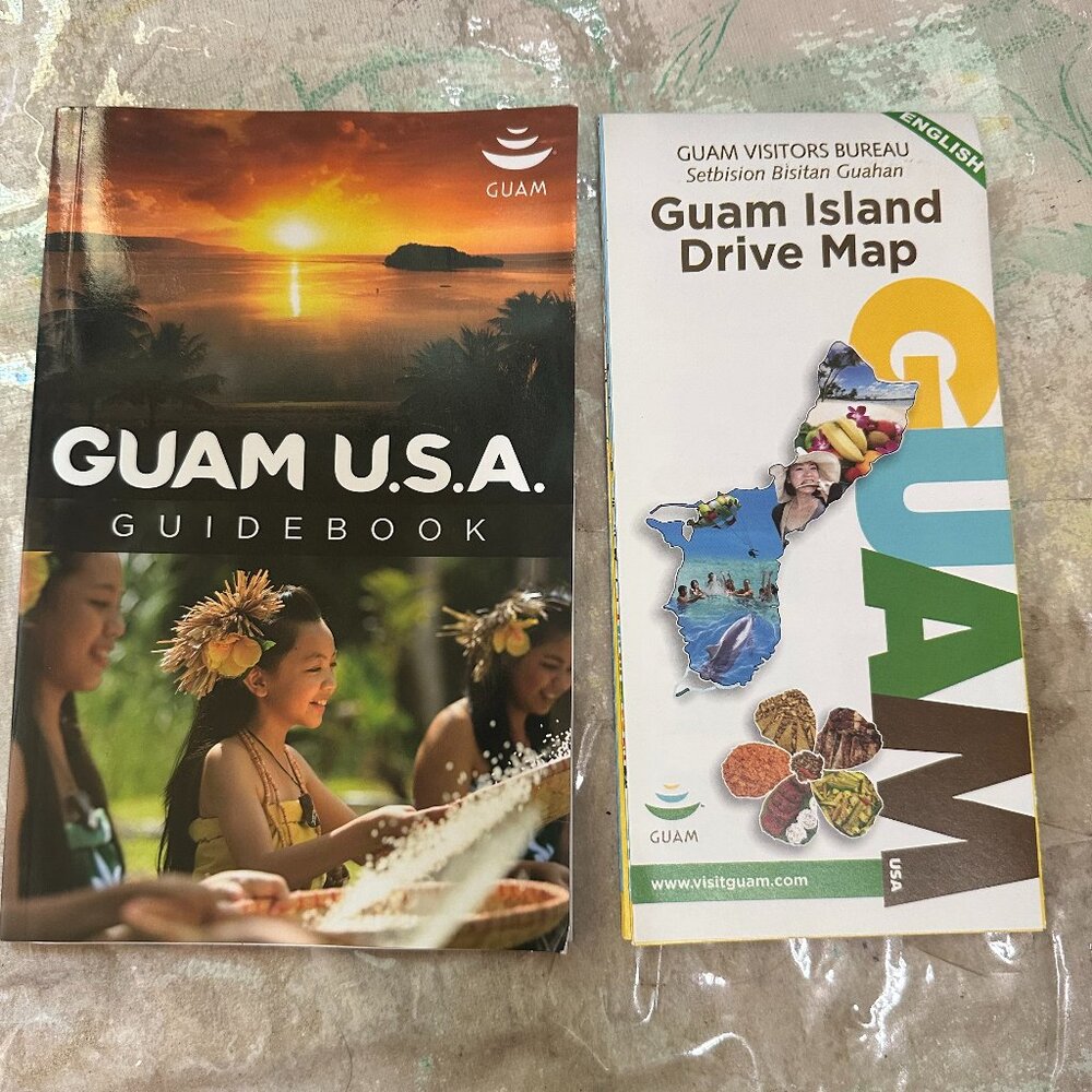 Guam USA Guide Book & Guam Island Drive Map 2015 Guam Visitors Bureau